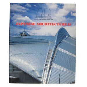 Architectural Design Magazine 62 Japanese Architecture 1992 Japanese September